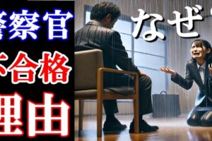 警察官になれない人の特徴