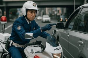 白バイ警官